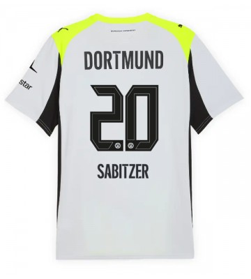 Borussia Dortmund Marcel Sabitzer #20 Udebanetrøje 2025-26 Kortærmet